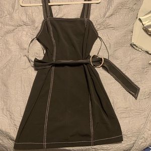 Forever 21 black dress with belt